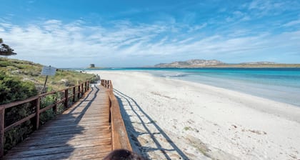 Ferienhaus "Pergola 705" nur wenige Meter vom Strand mit privater Terrasse