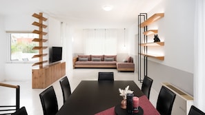 Villa | Living area | 42-inch Smart TV with satellite channels, TV, Netflix - Villa Giota (Chania)