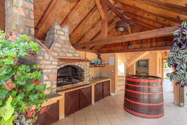 Área para churrasco/piquenique