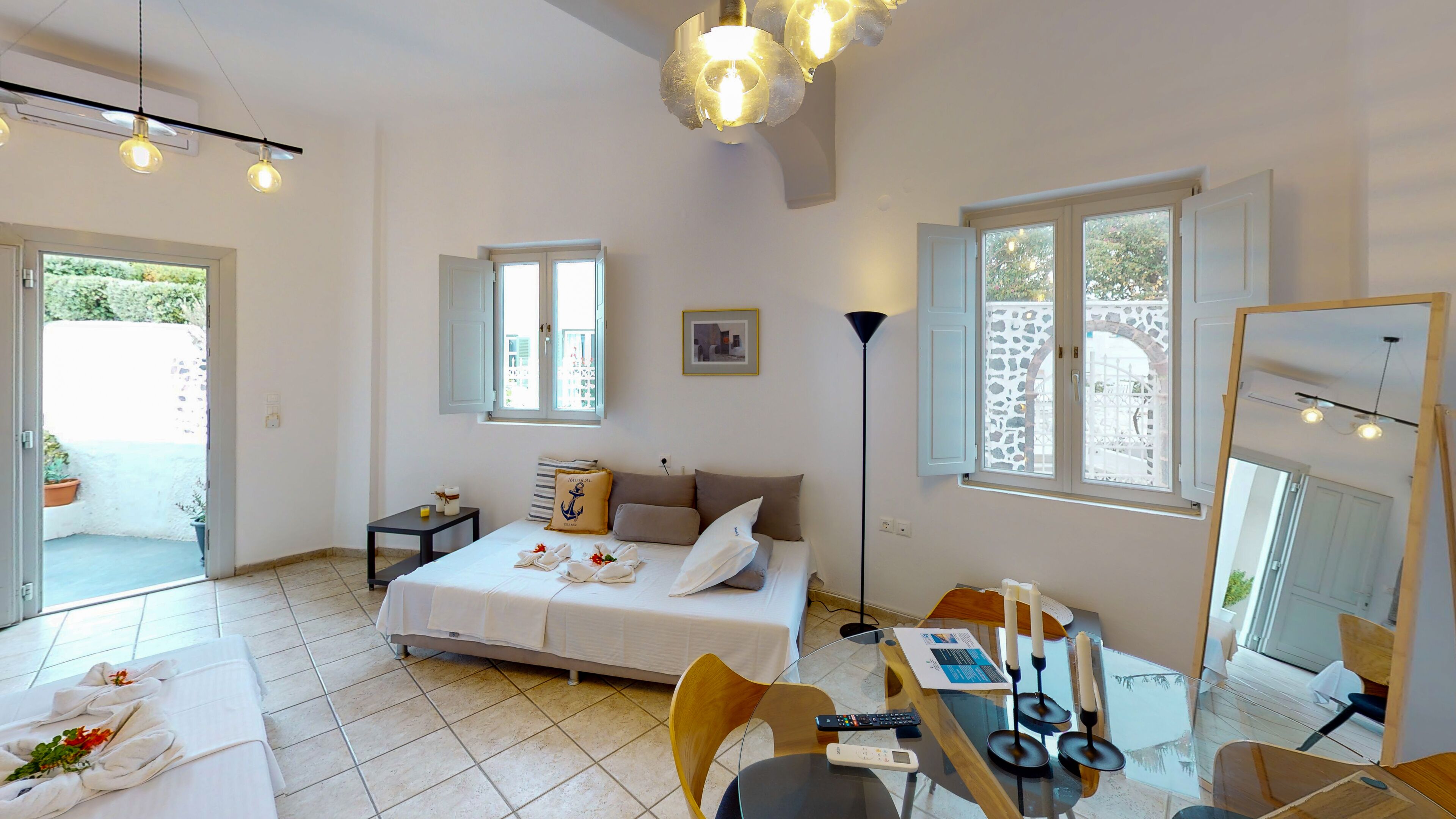 family apartment | living area | smart tv