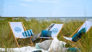 On the beach