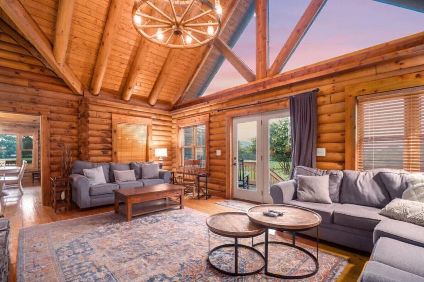 Smart TV, fireplace, foosball, table tennis