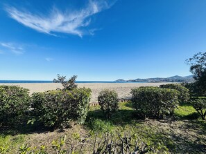 On the beach