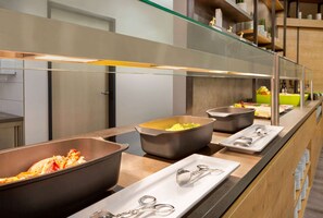 Daily buffet breakfast (EUR 16 per person)