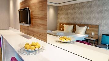 1 Schlafzimmer, Schreibtisch, Internetzugang, Bettwäsche