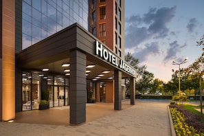 Façade de l’hébergement