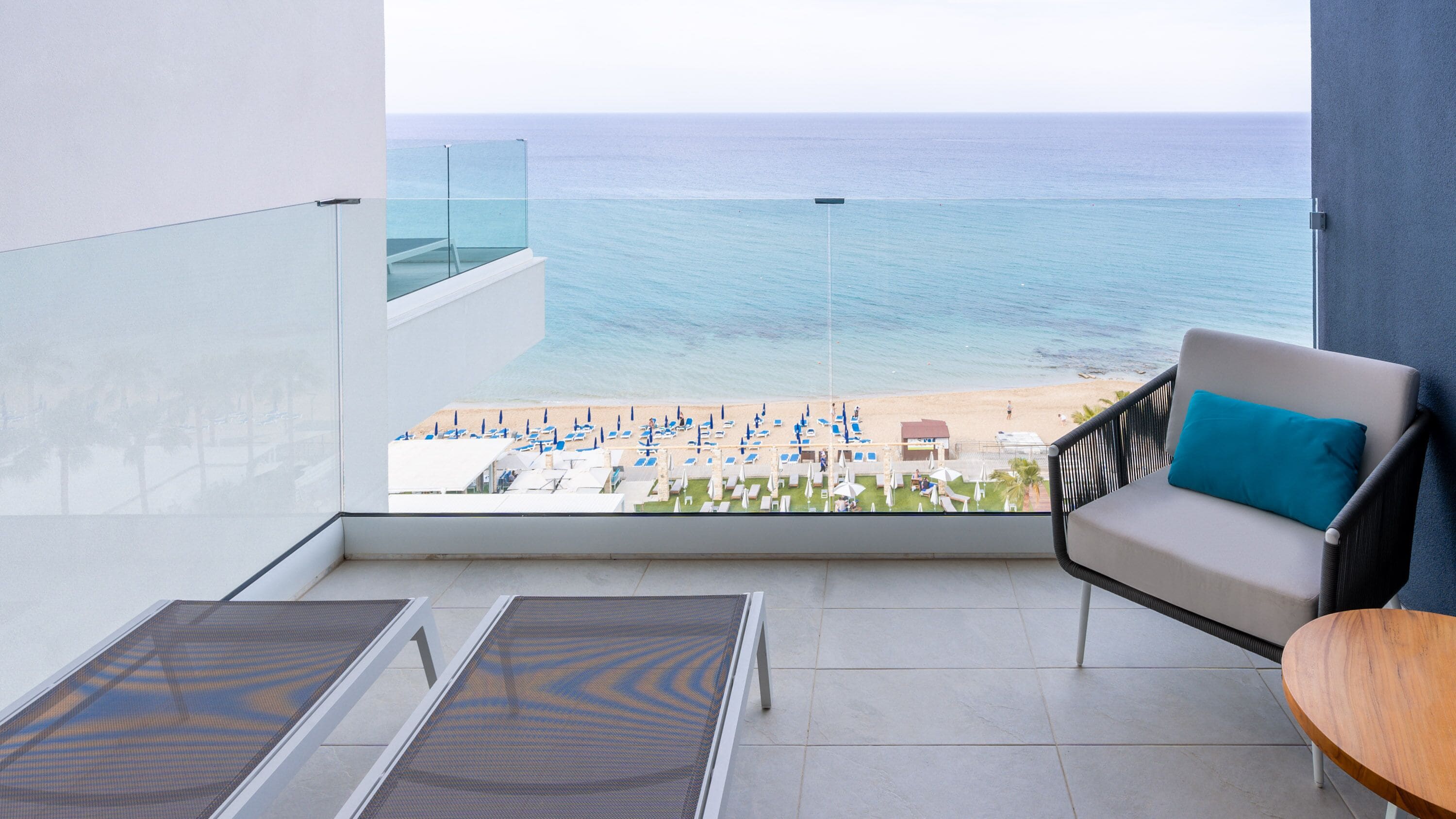 Junior Suite, Sea View (Front) | Balcony view