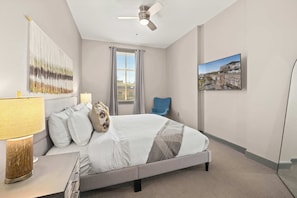 2 habitaciones, tabla de planchar con plancha, wifi y ropa de cama