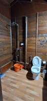 Ducha, cabezal de ducha tipo lluvia, artículos de tocador gratuitos