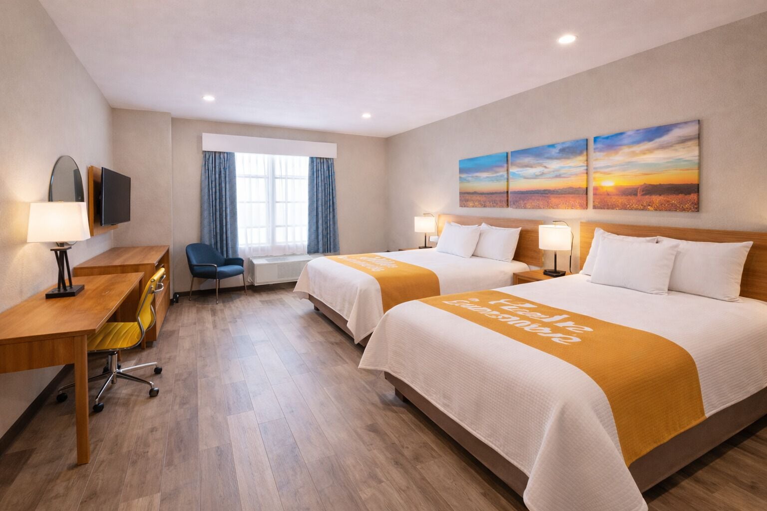 Premium bedding, down comforters, pillowtop beds, individually furnished