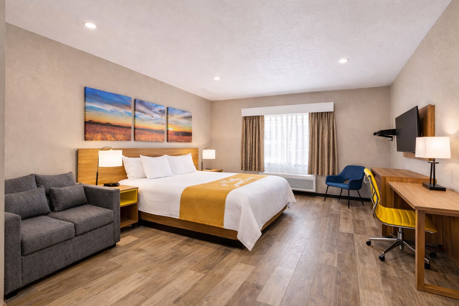 Premium bedding, down comforters, pillowtop beds, individually furnished