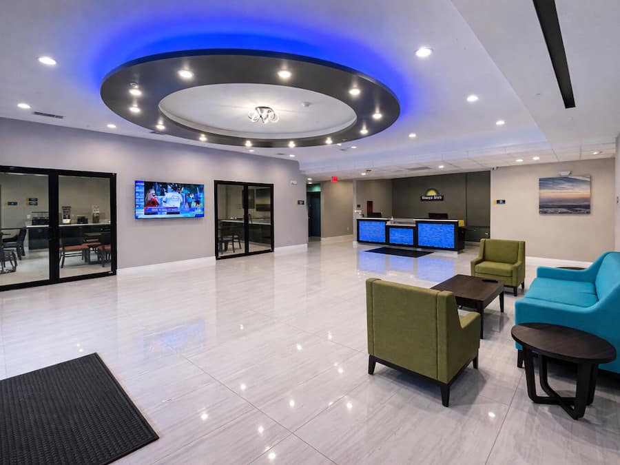 Reception hall