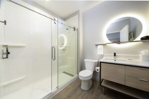 Designer toiletries, hair dryer, towels, soap - Towneplace Suites By Marriott Louisville Downtown (Louisville)