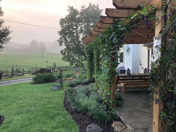 Outdoor dining - 1Tribe Farmhouse (Mount Sidney)