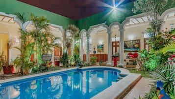 Udendørs pool, liggestole