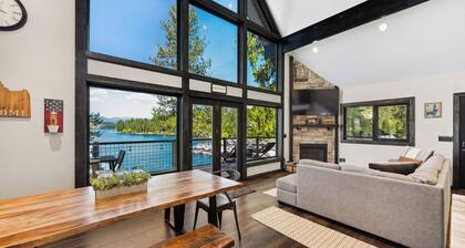 Hayden Lakefront Cabin w/ Private Dock & Stunning Views for Families