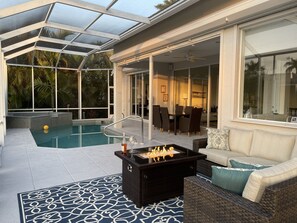 Ulkouima-allas, lämmitetty uima-allas