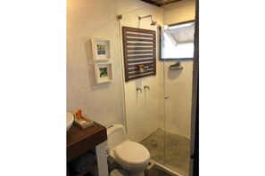 Towels, soap, toilet paper