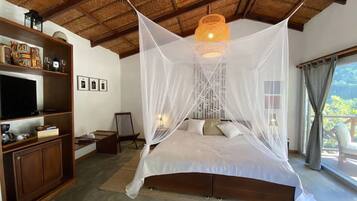 1 Schlafzimmer, italienische BettbezĂŒge von Frette