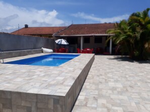 Outdoor pool - Recanto das Netas Cibratel (SP)