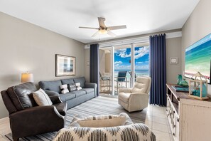 TV - Majestic Sun 310B - Direct Gulf Views, Heated Community Pool + Hot Tub, Fitness! (Miramar Beach)