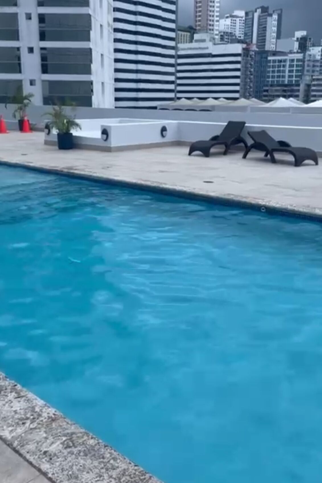 Alberca al aire libre 