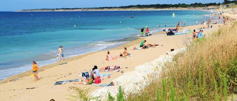 Una spiaggia nelle vicinanze