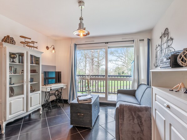 Télévision, livres, chaîne hi-fi