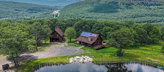 On 242 Acres! Luxury Pocono Retreat w/ Pond
