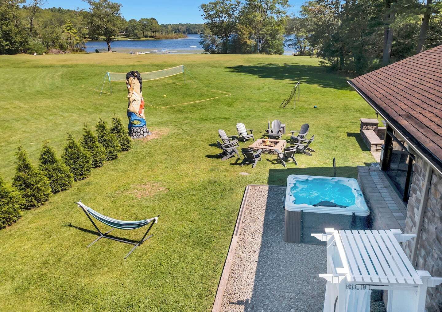 Overnattingsstedets uteområder