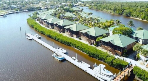 Private island vacation house