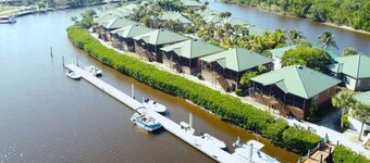 Private island vacation house