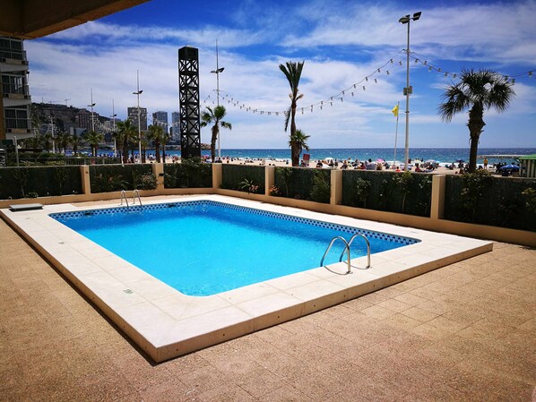 Pool - First line Levante Beach Jazmines 18-1 (Benidorm)