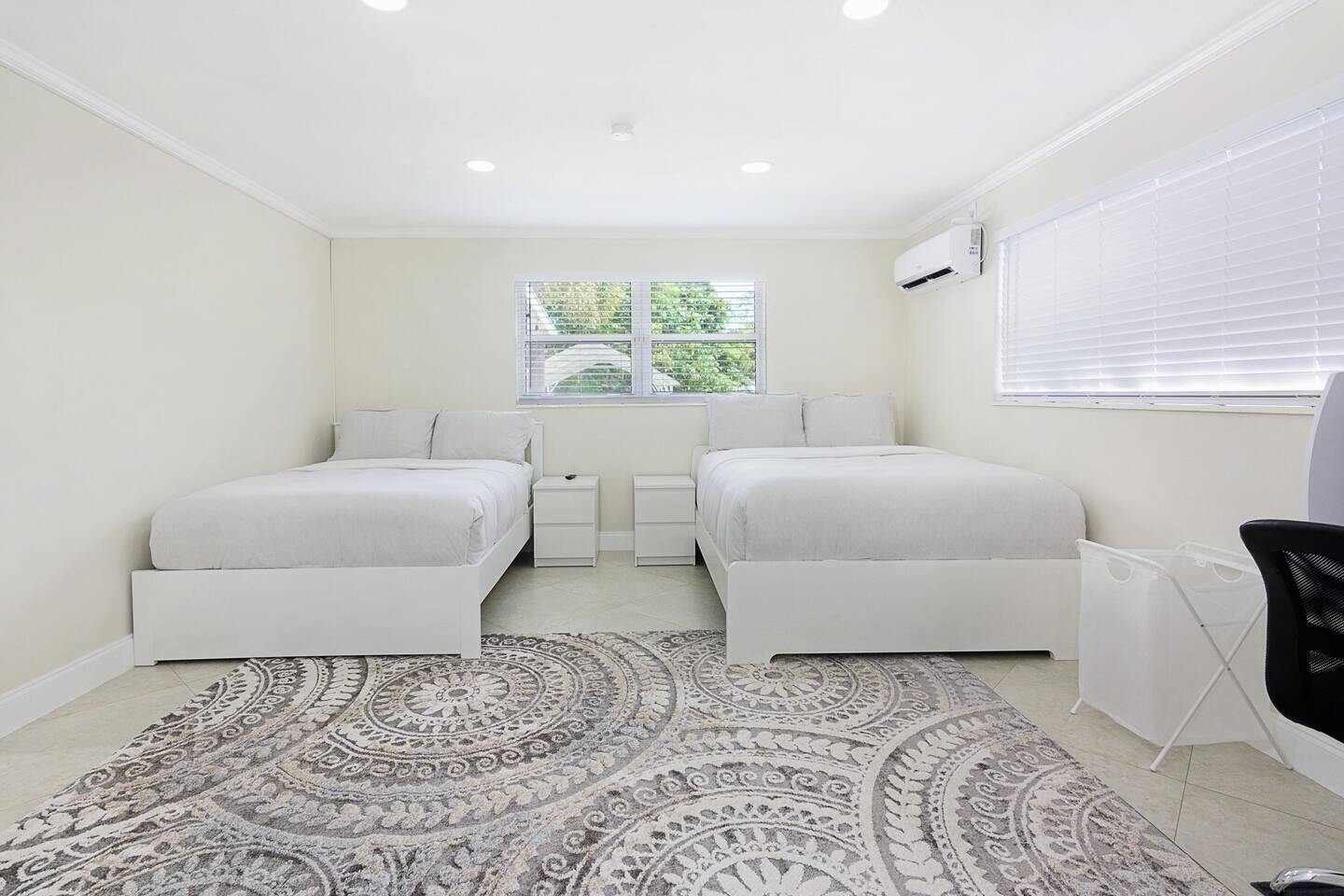 1 bedroom, iron/ironing board, travel crib, WiFi (free)