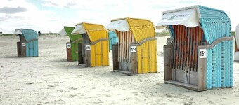 Vacation Home "Hein Mück" a few metres from the Beach with Wi-Fi and Private Terrace