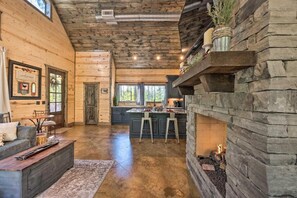 TV, fireplace, Netflix, streaming services