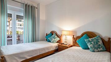 1 bedroom, iron/ironing board, bed sheets