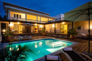 Outdoor pool - Villa in Gated community near Jan Thiel Beach (Willemstad)