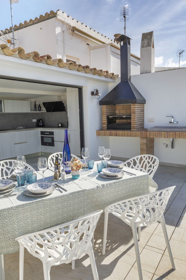 Servei de restauració a l'aire lliure