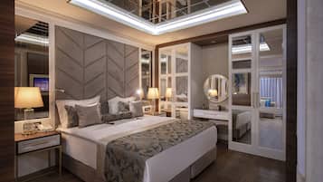Junior Suite | 1 bedroom, minibar, in-room safe, soundproofing