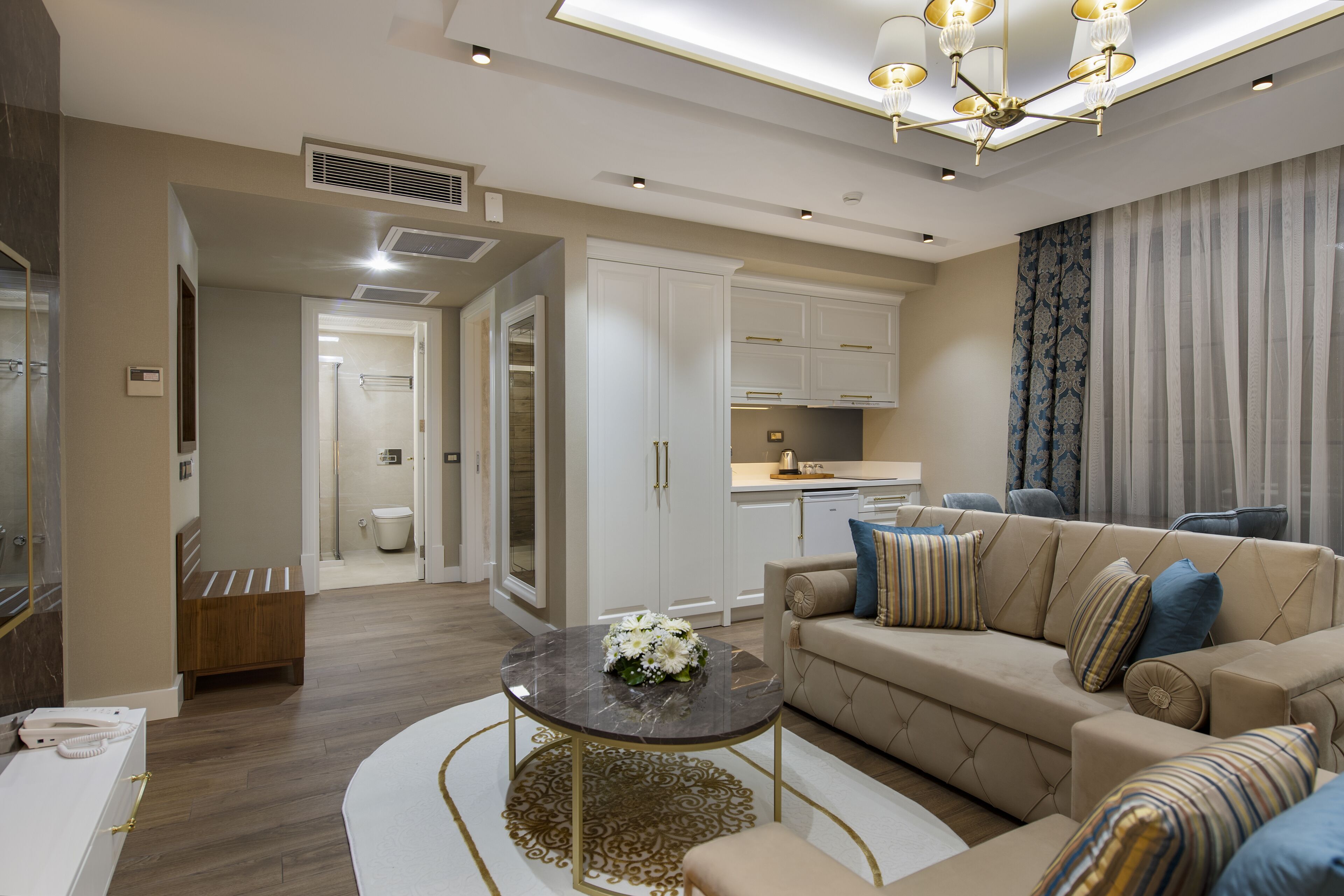 superior suite | private kitchen