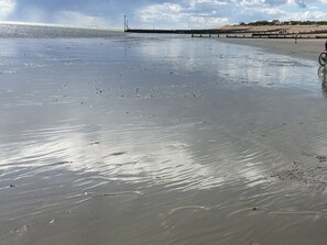 Tæt på stranden