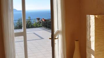 Blick von der Unterkunft