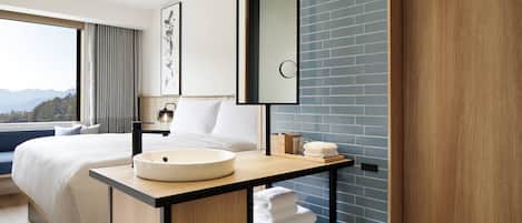 Chambre Standard, 1 trĂšs grand lit, non-fumeur | Salle de bain