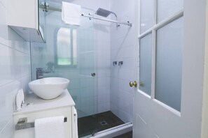 Hair dryer, towels