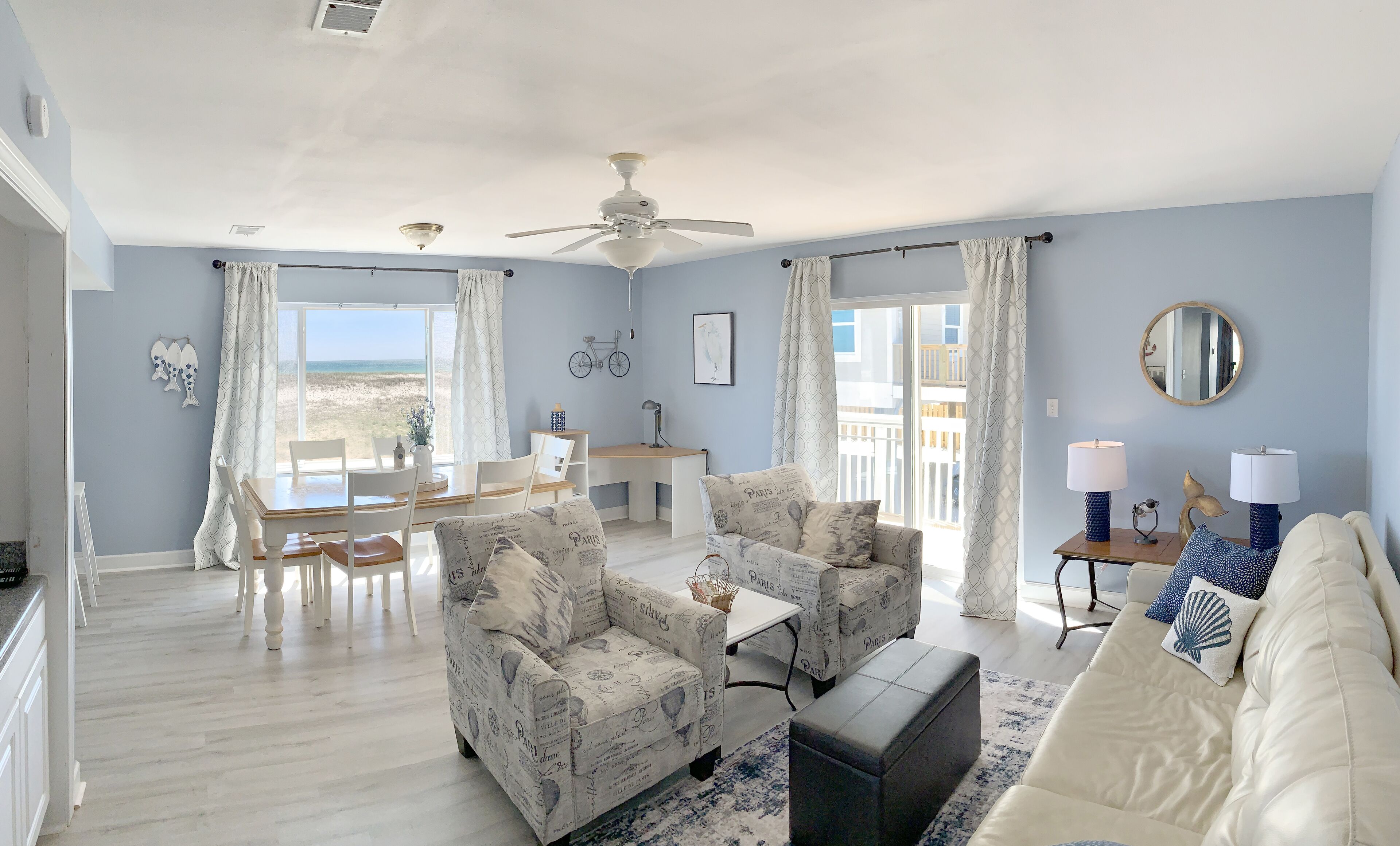 Private Beach Ocean front condo on the Island