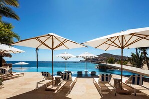 Una piscina riscaldata
