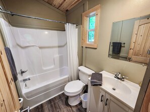 Shower, towels