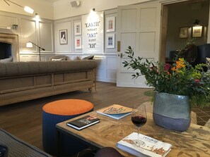 Cottage Mewah, ensuite, pemandangan kebun (Cotswold Lodge) | Lounge