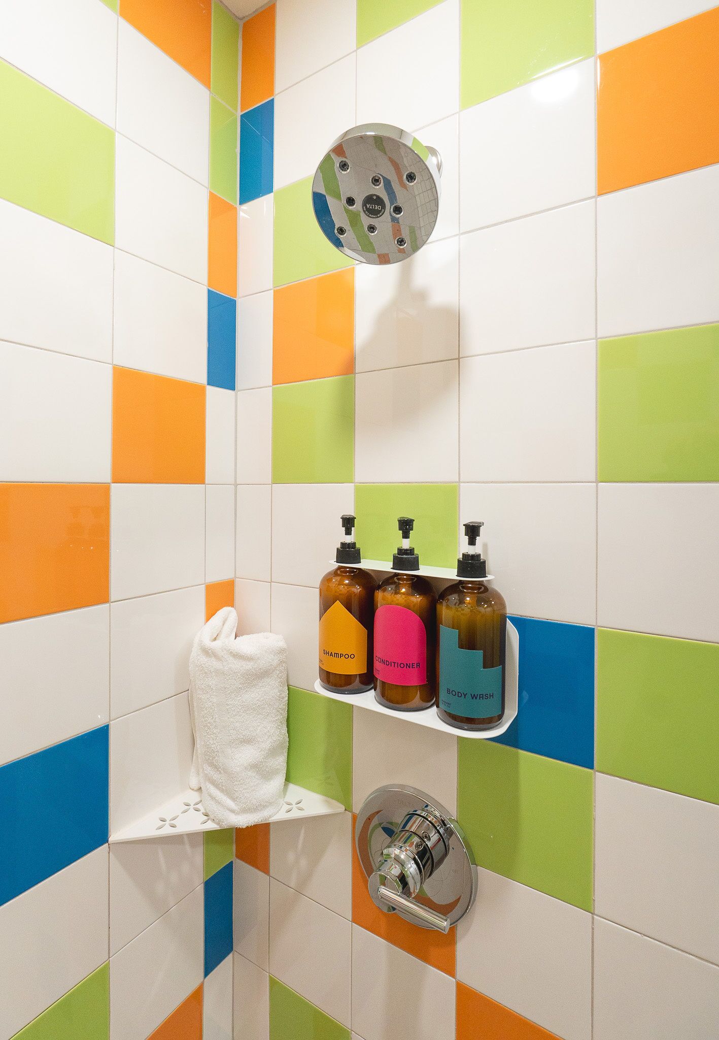 suite | bathroom | hair dryer, towels, soap, shampoo